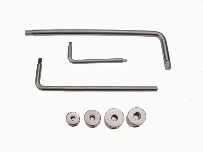 

Medical orthopedics instrument stainless steel drill bit limitator with Hex wrench for drill bit positioning dirll retainer