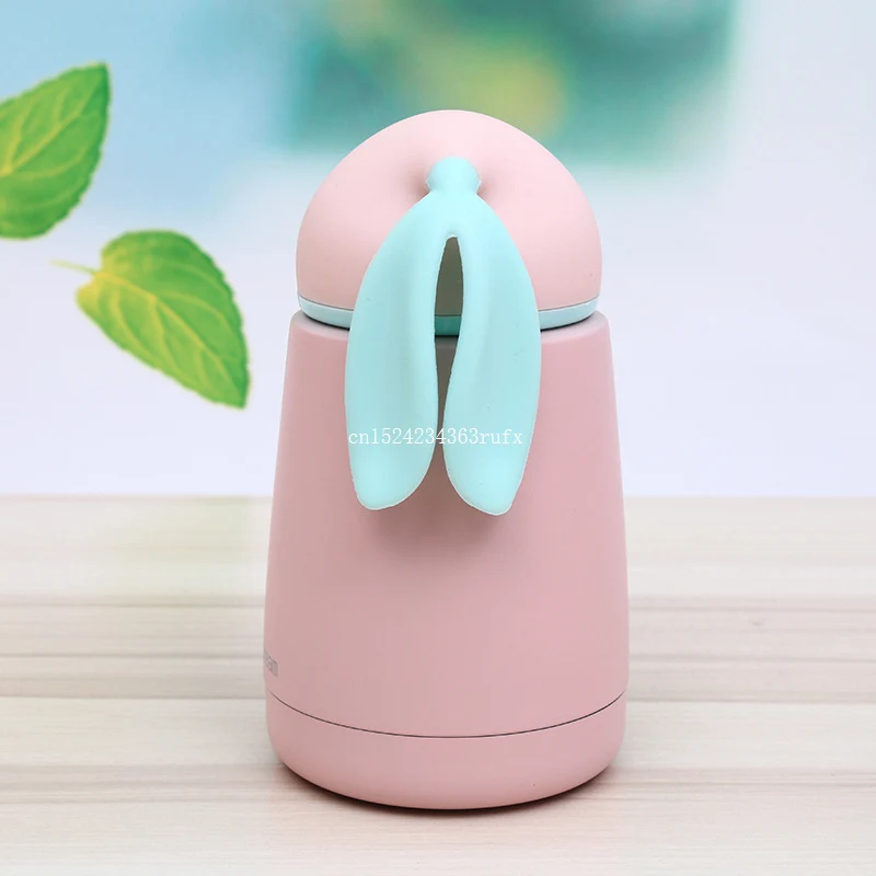 

60 pcs Rabbit Thermo Mug Vacuum Cup Thermos Bottle Bottle for Water Tumbler For Car Stainless Steel Coffee Mug