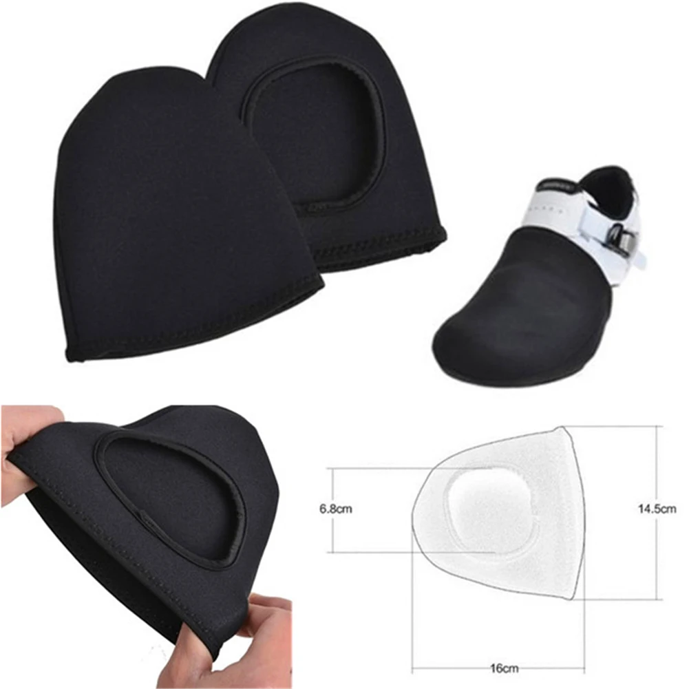 1 Paar Mountain Racefiets Schoenen Cover Half Palm Teen Lock Winddicht Fiets Protector Boot Case Fietsen Overschoenen