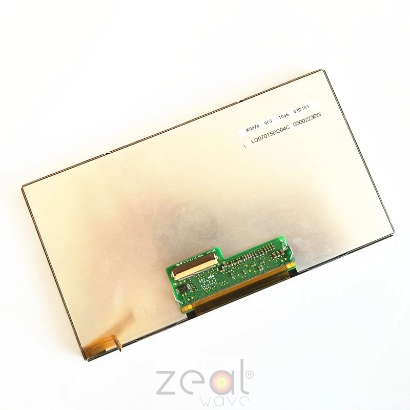 Original LQ070T5DG04E LQ070T5DG04 LQ070T5DG04A LQ070T5DG04F A E F 7 inch LCD Display Panel Screen for Car GPS Navigation System.