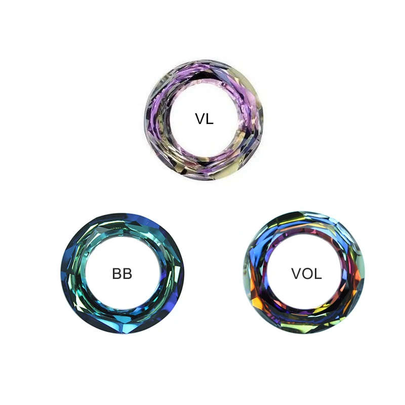 (1 piece) Genuine Crystals from Austria 4139 Cosmic Ring Loose Beads Rhinestone for Necklace Ring DIY Accessories Jewelry Making