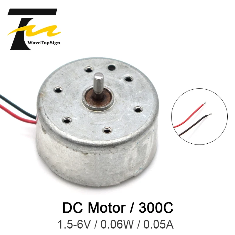 R300C Micro DC Motor High speed motor 3V 28000rpm