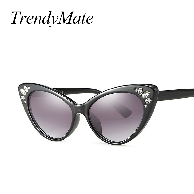 Cat Eye Style Clear Frame Sunglasses Women Purple Red Pink Summer Accessories for Beach Fashion Female Sun Glasses UV400 5344 M