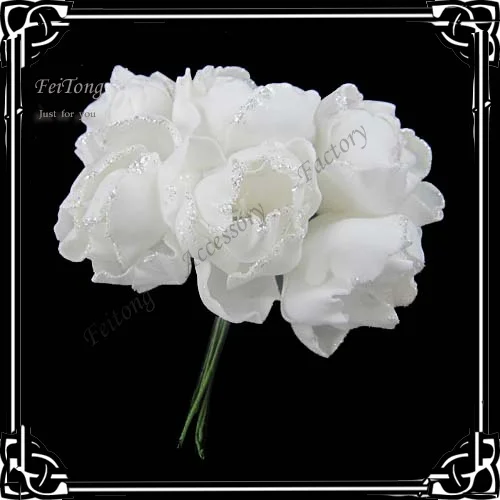 6pcs/lot Artificial PE  floral  fake flowers Hand bouquet   flowers Bridal bouquets