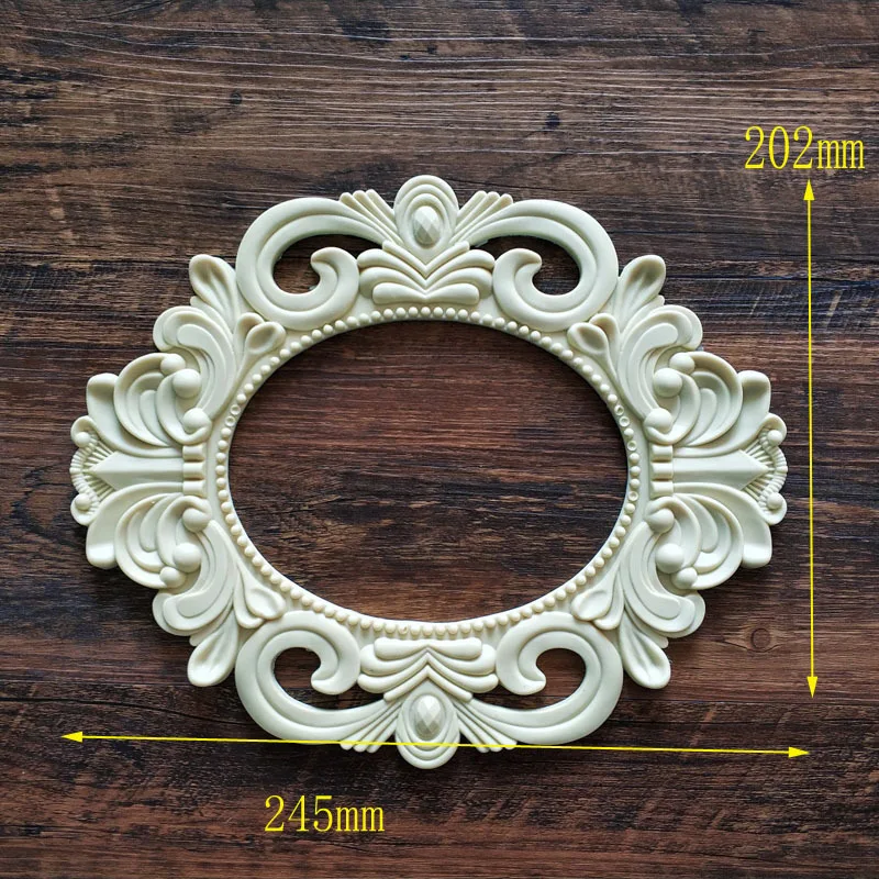 New European-style Photo Frame Silicone Mold Chocolate Candy Tool DIY Cake Decoration Fondant Mold K308