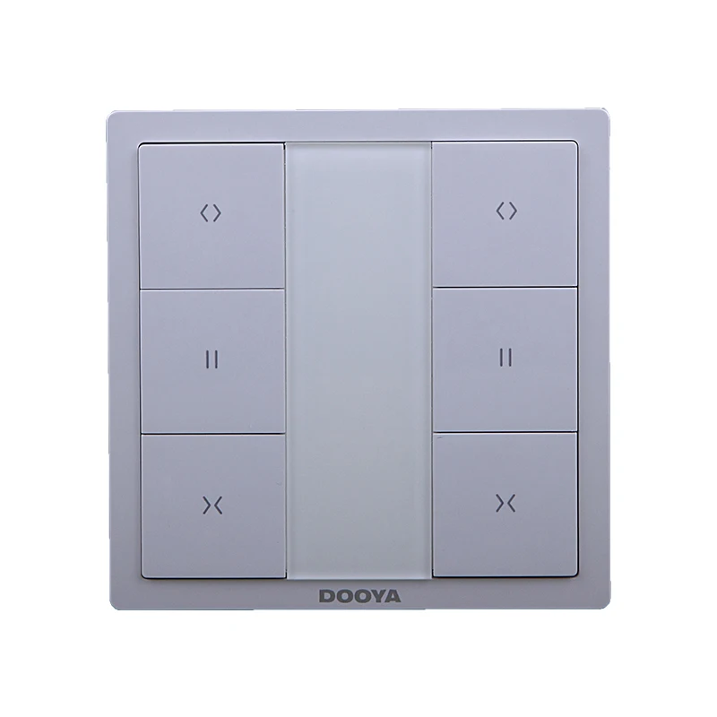 Dooya-Interruptor de pared DC1651, controlador remoto emisor de 2 canales, 433Mhz, para Motor de cortina eléctrica Dooya, accesorios para cortinas