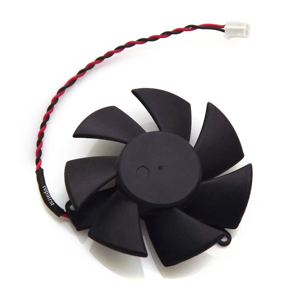 GPU VGA Cooler, Graphics Card Fan, PLD05010S12L,For Radeon,For HIS HD6450 HD6570 R5-230, Video Replace