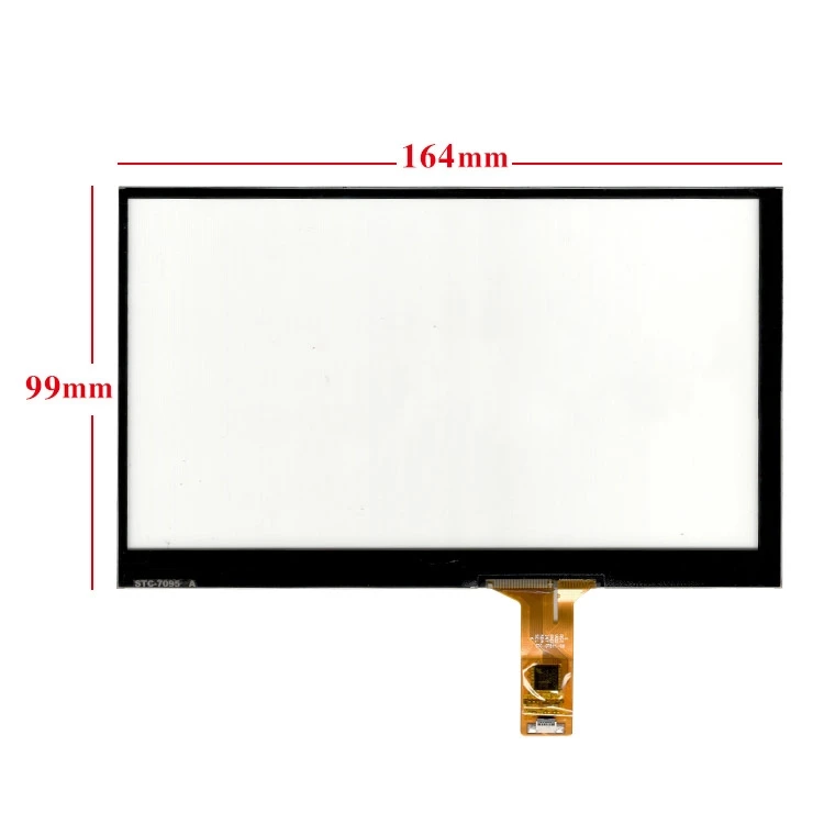 7 inch 164*99  universal on-board DVD navigation device multi-touch capacitive screen