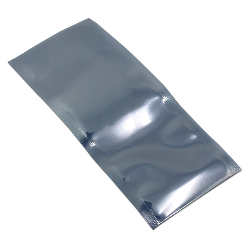 

6*15cm Anti-Static Shielding Plastic Packaging Bag ESD Open Top Anti Static Storage Bag Electronics Antistatic Package Pouch