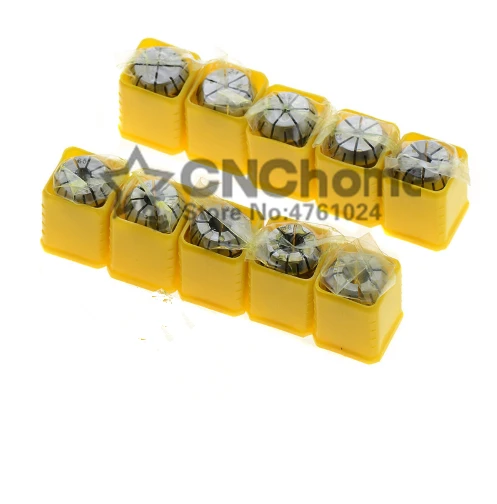 

10pcs/set ER20 Precision Spring Collet Set CNC Milling Lathe Tool ER20 Spring Collet Chuck size:3,1/8,4,5,6,1/4,8,10,12,1/2mm