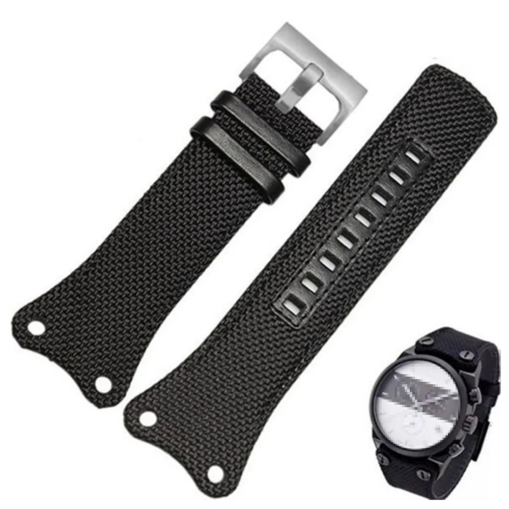 

Fit C For K4b381b6 K4b381b3 Thick Nylon Strap Wristwatch Canvas Strap Waterproof Starp Band 30mm + Tools