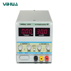 YIHUA 305D DC alimentatore digitale regolabile 30V 5A per laboratorio regolatori di tensione per riparazione di telefoni cellulari alimentatori lineari