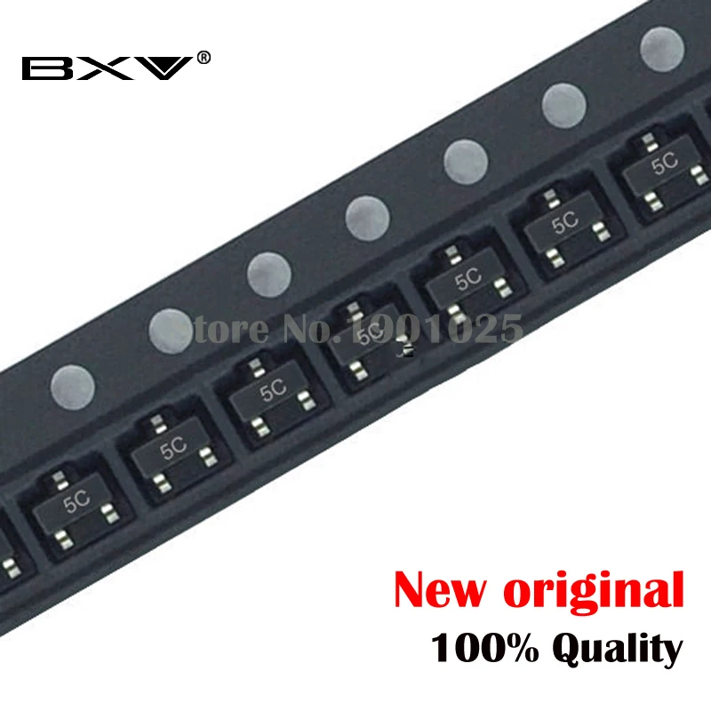 100PCS BC807-40 SOT-23 BC807 SOT 5C SMD new original