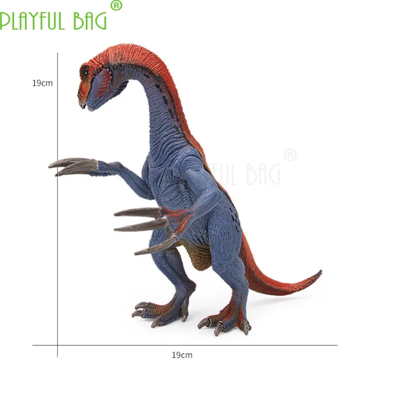 Simulated Dinosaur overbearing posture Model Solid Sickle Dragon Mandible Arms Movable PVC material best gift for a child HI04