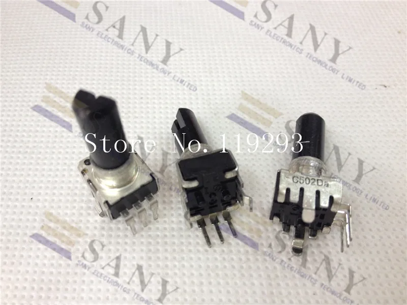 [LAN] [LAN] Japanese original Empire NOBLE R09-C502 5K 20MM handle 3 feet Potentiometer--10PCS/LOT [BELLA]