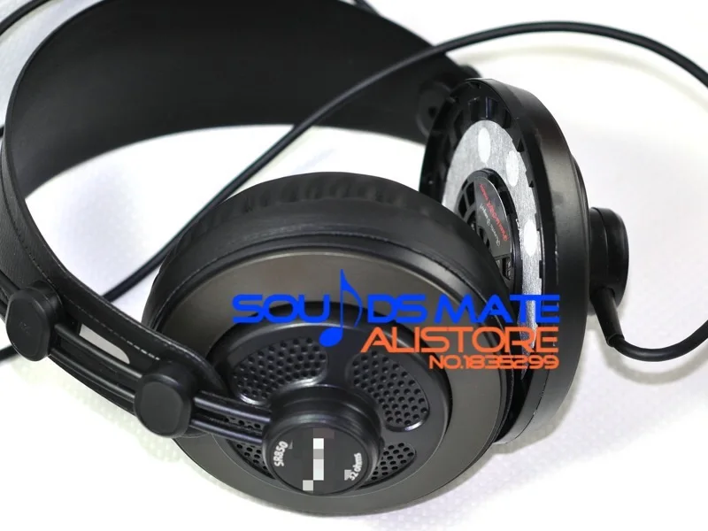 Coussinets d'oreille en cuir protéiné plus doux, pour SAMSON SR850 SR950 SR 850 950, coussin de casque de remplacement