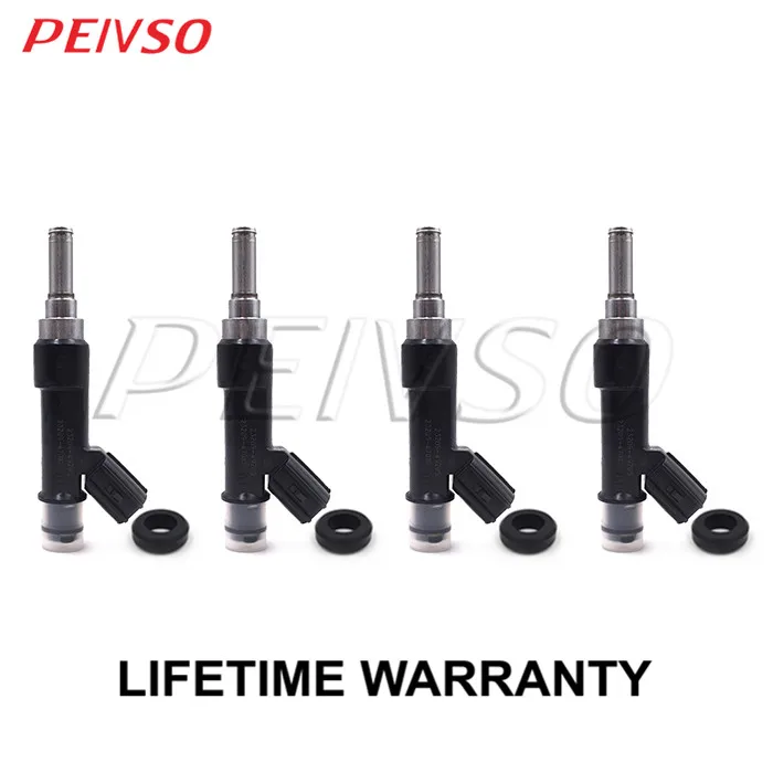 

PEIVSO 4pcs 23250-47010 23209-49205 0280158213 Fuel Injector For TOYOTA NA SCION IQ 11~15 PASSO 10~16 JP 08~16 1.3 1NRFE