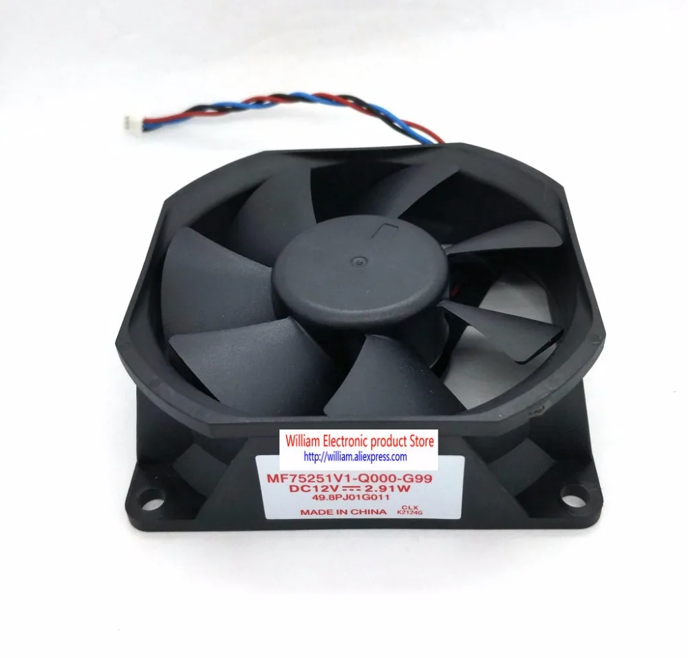 

New Original MF75251V1-Q000-G99 12V 2.91W 75*75*25MM for PT-LW321EA Projector Cooling Fan