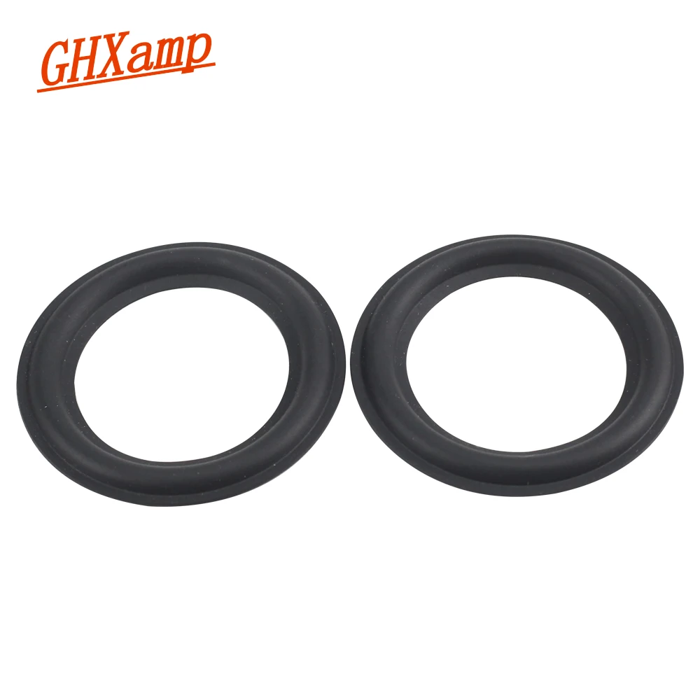 GHXAMP 2.5 INCH 68MM Speaker Rubber surround Speaker Repair accessories DIY side sponge side edge ring circle  2PCS