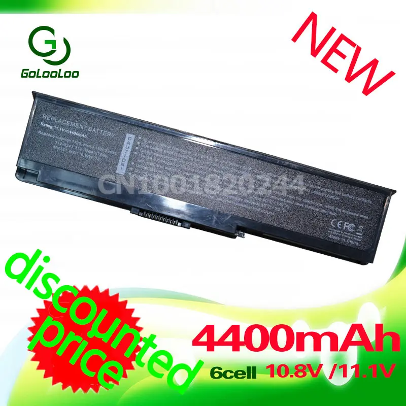 

Golooloo 4400MaH Laptop Battery for dell Inspiron 1420 Vostro 1400 312-0543 312-0584 451-10516 FT080 FT092 KX117 NR433 WW116