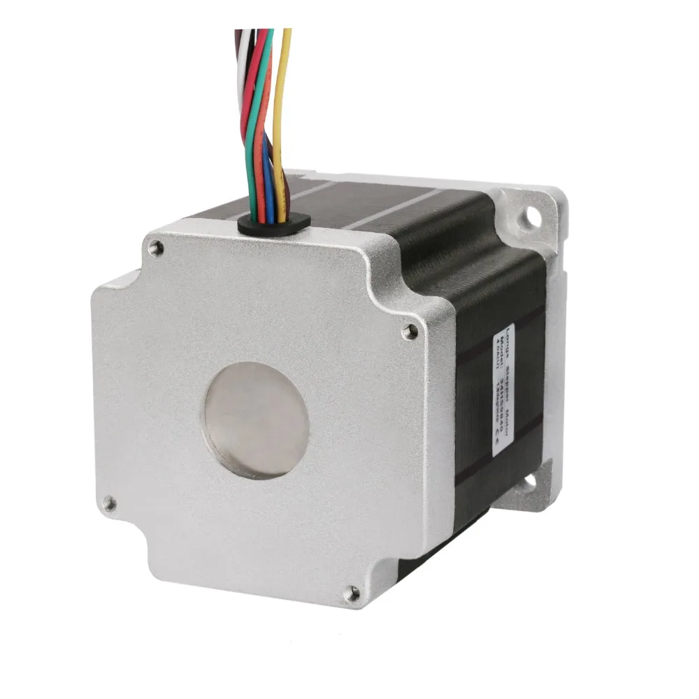 1PCNema 34 34HS9840 stepper / stepping motor 1090 oz.in 98mm 4A 8lead wires CRobot Foam Plastic Metal