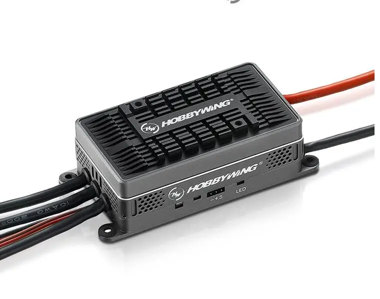 

Original Hobbywing Platinum 160A HV V4 6-14S Lipo Brushless ESC for RC Drone Helicopter Aircraft