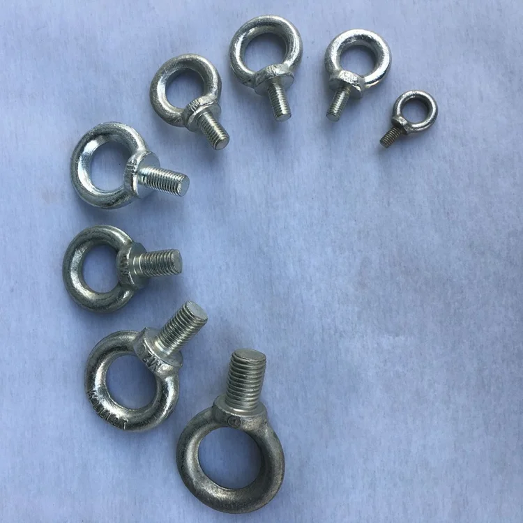 

Integral galvanizing motor lifting ring screw electromechanical fittings M6-M30 ring screw lifting crane NO.C0203