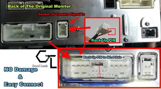 Rear View Camera for Mazda CX9 CX-9 CX 9 2013 2014 2015 Car Camera Connected with Original Screen / Monitor Original car screen