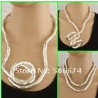 5mm 90cm bendable snake necklace punk statement necklace changable necklace Flexible Twisted Flexible Chains Exaggerated Jewelry