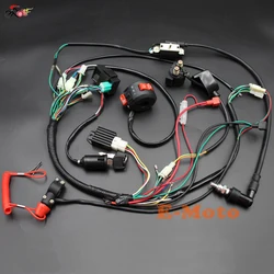 Full Electrics Wiring Harness Solenoid Coil Rectifier CDI Kit For 50cc 70cc 90cc 110cc 125cc 150cc ATV Quad Bike Buggy Go Kart