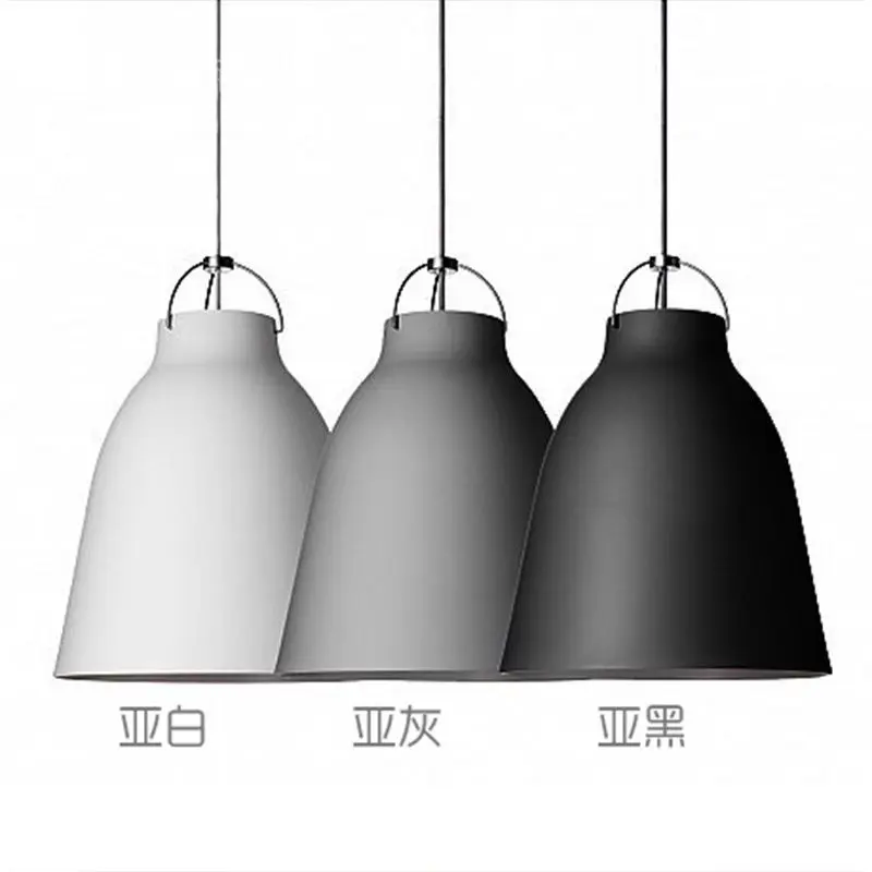 

Nordic Aluminum Modern Caravaggio LED Ceiling Lamp Droplight Chandeliers Fixtures Reading Living Room Home Cafe Bar Restaurant