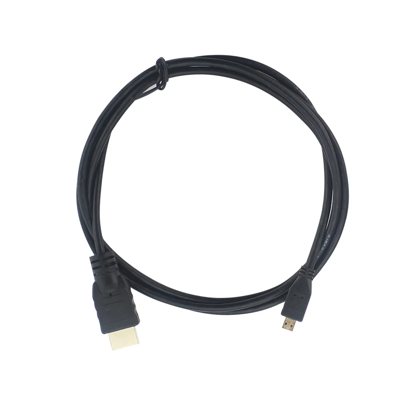 1.5M Micro HDMI-compatible Cable Male to Male  Adapter Cord for Raspberry Pi 5 / 4 Model B Orange Pi Zero 3/2