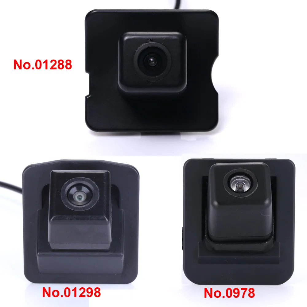 HD car rear view reverse backup camera For Mercedes Benz S class GLK300 GLK350  W212 W221 W204 Position of pre-drilled holes