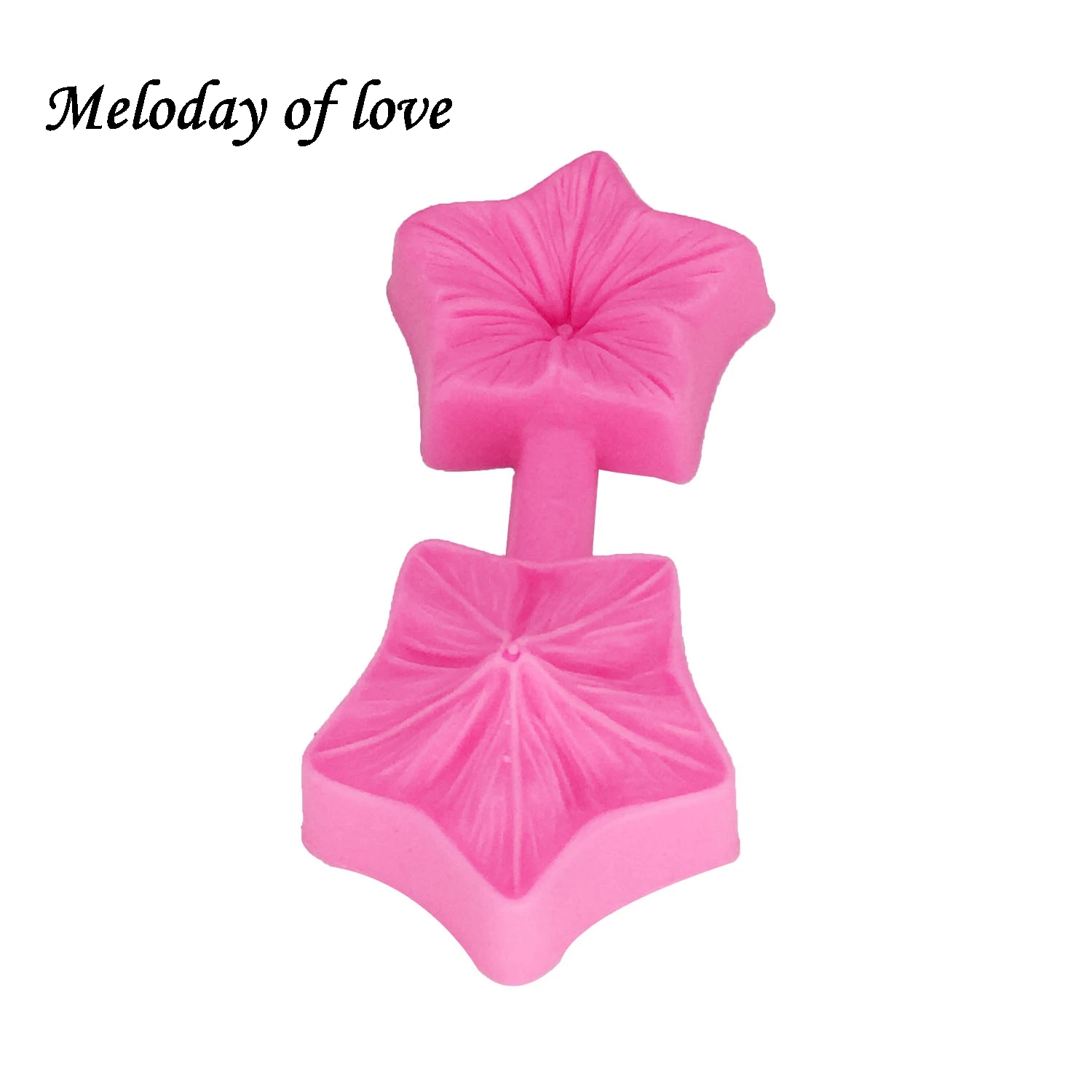 1Pcs DIY  Silicone Mold Fondant Chocolate Moulds Candy Cake Molds Embossed Sugar Arts Flower DIY Wedding Decor T1259