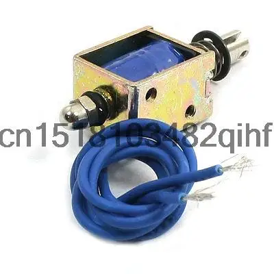 DC 12V 4N Push Pull Linear Actuator Electromagnet Solenoid JF-0520B