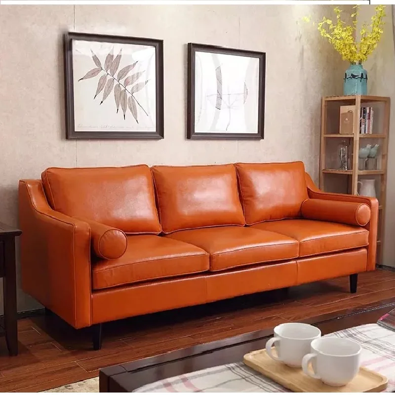 U-BEST Modern sectional design American simplicity style leather office sofa Meeting room sofa Waiting room sofa