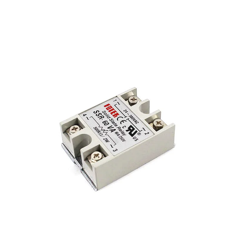 YJCAL Solid State Relay SSR-60VA SSR-80VA SSR-100VA 60A 80A 100A Relais Regulator 24-380VAC Output SSR 60VA 80VA 100VA