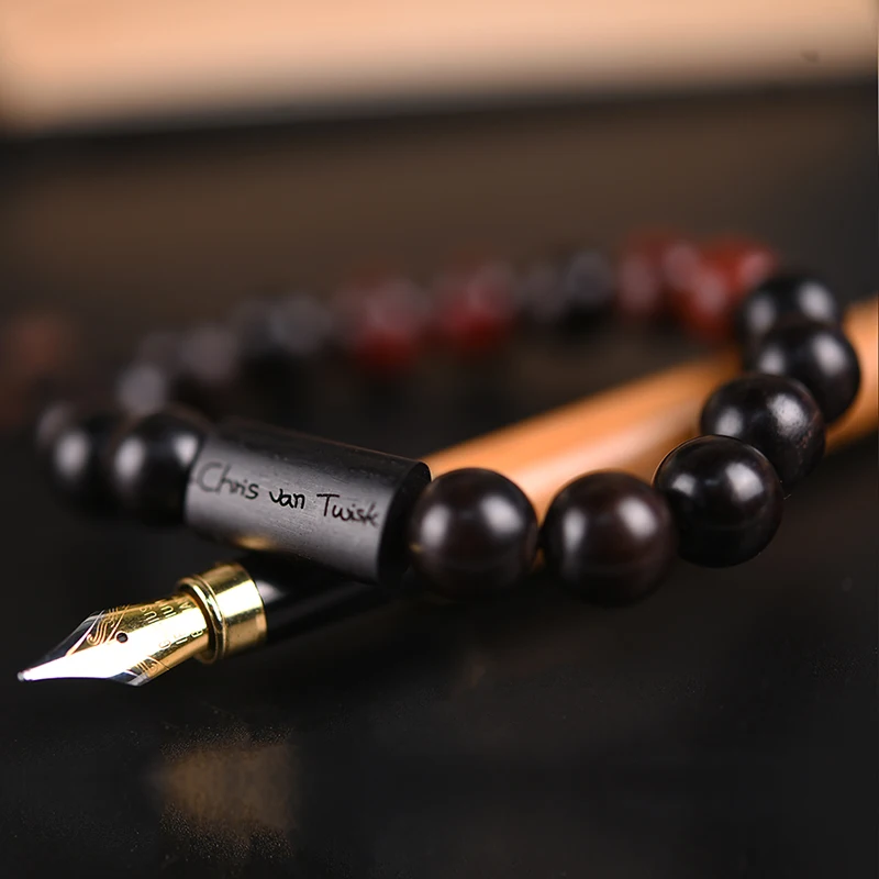 

Гравировка имени браслет из бисера Homme мужской деревянный браслет на заказ ювелирные изделия подарок pulsera hombre