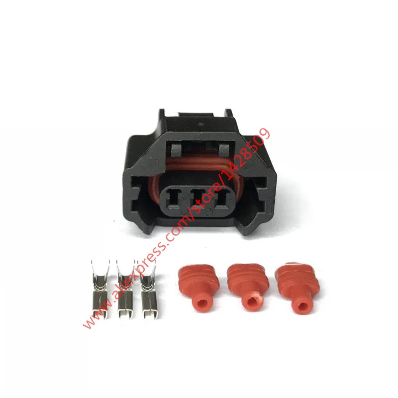 1 Set Auto Front Camshaft Sensor Connector Air Conditioning Pressure Switch Plug 7223-6536-30 Female For TEANA HYUNDAI