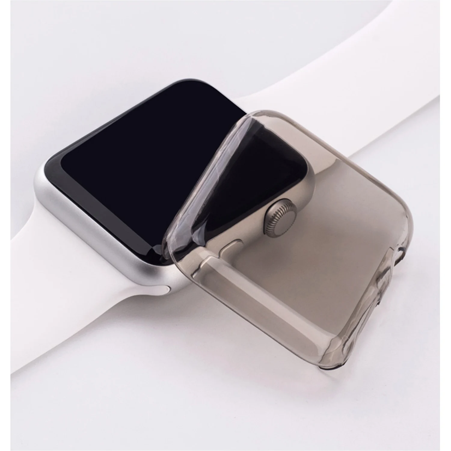 PC Cover for Apple Watch case 44mm 40mm 42mm 38mm iWatch Accessories Hard bumper screen protector Apple watch series 6 5 4 3 SE