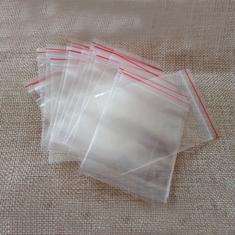 500pcs 16x24 Ziplock Bags Clear Plastic Bags Transparent Pe Zip Lock Bag For Cloth/christmas/gift/Jewelry Packaging Display Bag