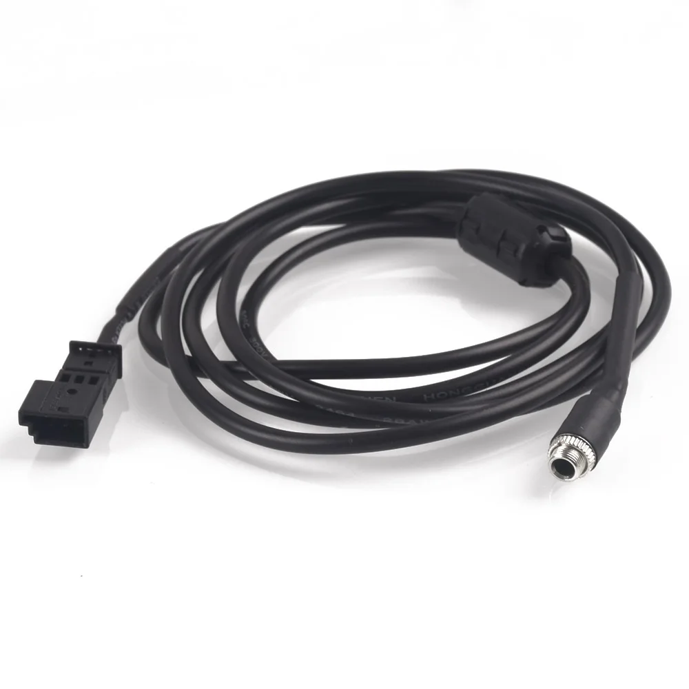 Samochód 3.5mm 3pin kobiet Audio muzyka przewód AUX Adapter wejścia dla BMW BM54 E39 E46 E53 X5 — zdjęcie 3