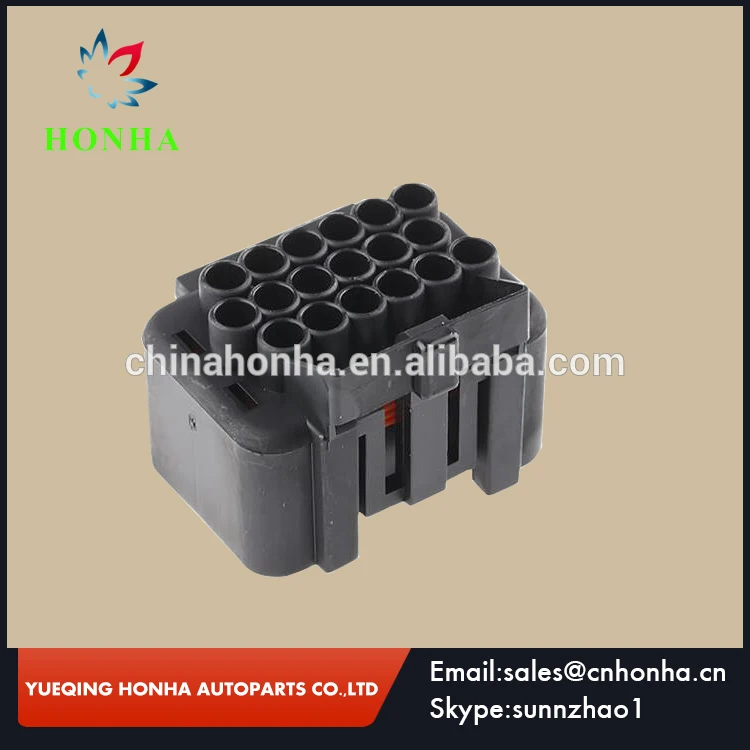 10/20/50 pcs/lots TE Connectivity 18 way/pins female plug electrical waterproof automotive Housing connector 344106-1