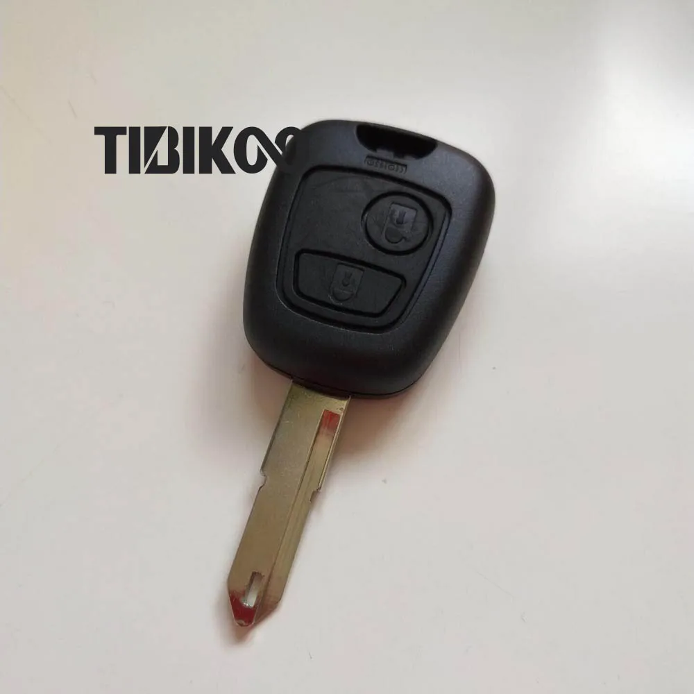 

Remote Key Shell 2 Buttons For Peugeot 206 Car Key Blanks for Citroen C2 VA3-L Blade Car Key Blanks