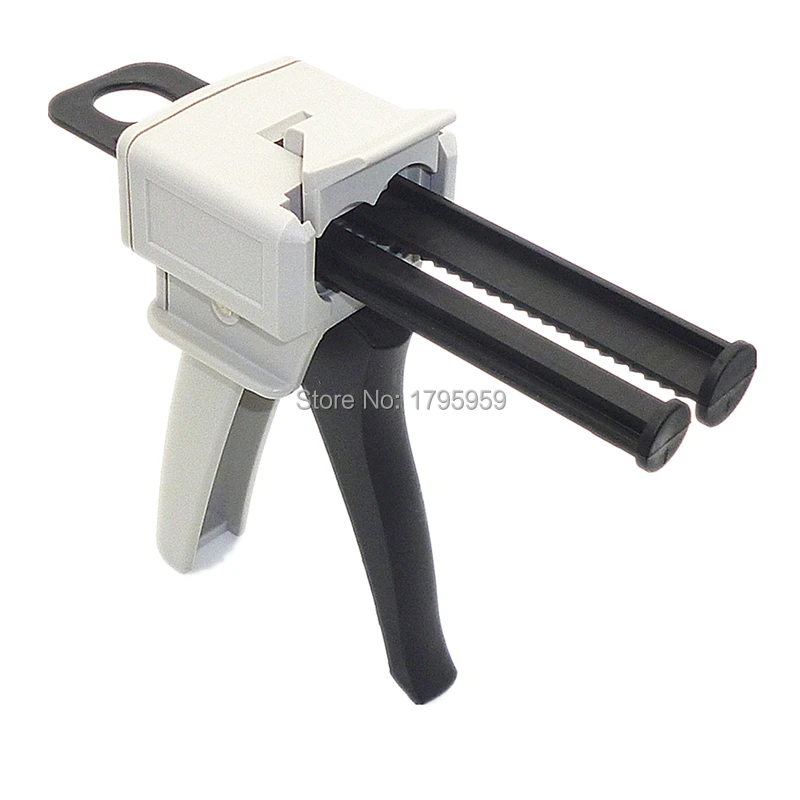 50Ml AB Epoxy Súng Bắn Keo Applicator 1:2 Keo Adhensive Súng Mắc Ca Súng Hộp Chia Cho 50Ml 1:1 1:2 Vuông loại-Lưng Loại AB Chất Keo