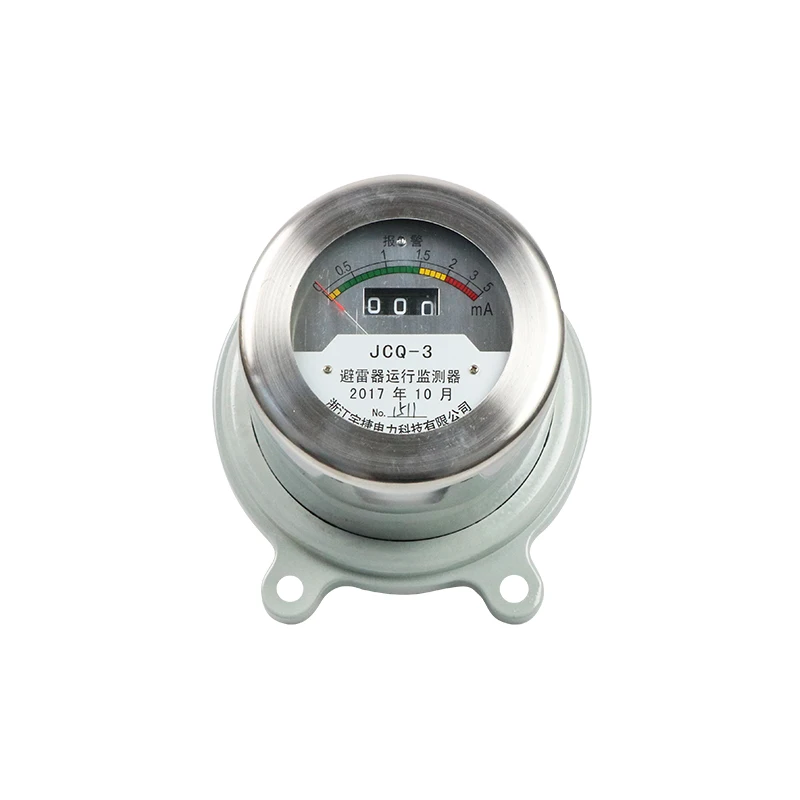 Parafulmine ad alta tensione JCQ-3 Monitor Online Monitor di protezione contro i fulmini 10-110KV contatore di scarico in acciaio inossidabile