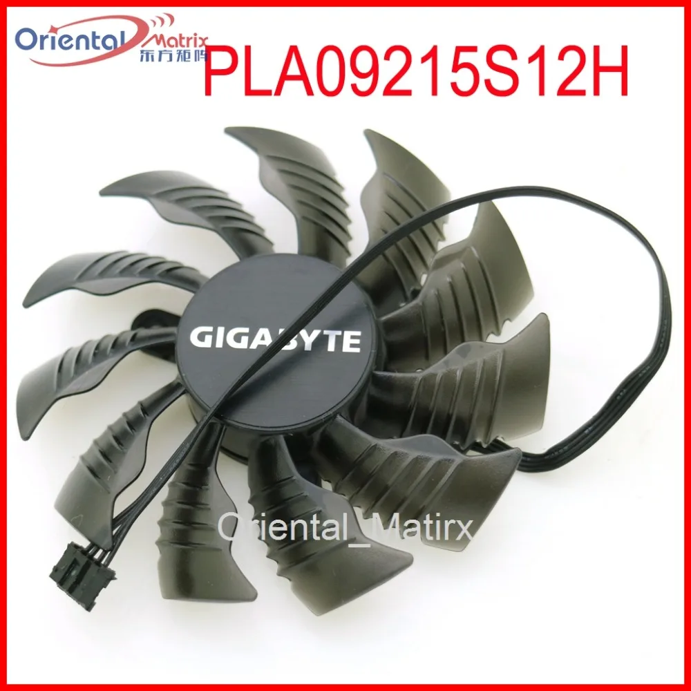 PLA09215B12H PLA09215S12H 12V 0.55A 86mm 4Pin VGA Fan For Gigabyte N970 N980 GTX970 GTX960 Mini-ITX Graphics Card Cooling Fan