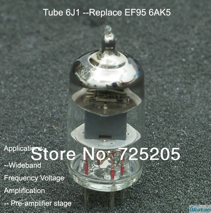 Tube 6J1  J Military Grade for HIFI Tube Amplifier Model WVT2103 Replac EF95 6AK5 High Reliability Precise Pairing Free Shipping