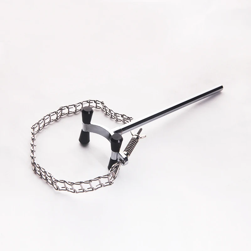 Stal nierdzewna stalowy łańcuch zacisk uniwersalny zlewka zacisk wielofunkcyjny klip zakres średnicy (40mm-145mm) uchwyt laboratoryjny