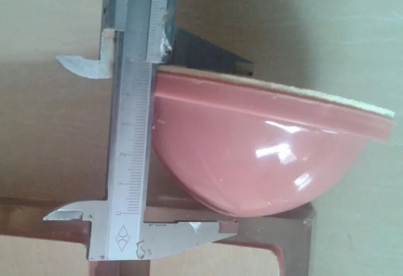 Średnica rozmiar: 45mm A8 tampondruku silikonowa gumowa nakrętka okrągły kwadrat — zdjęcie 3